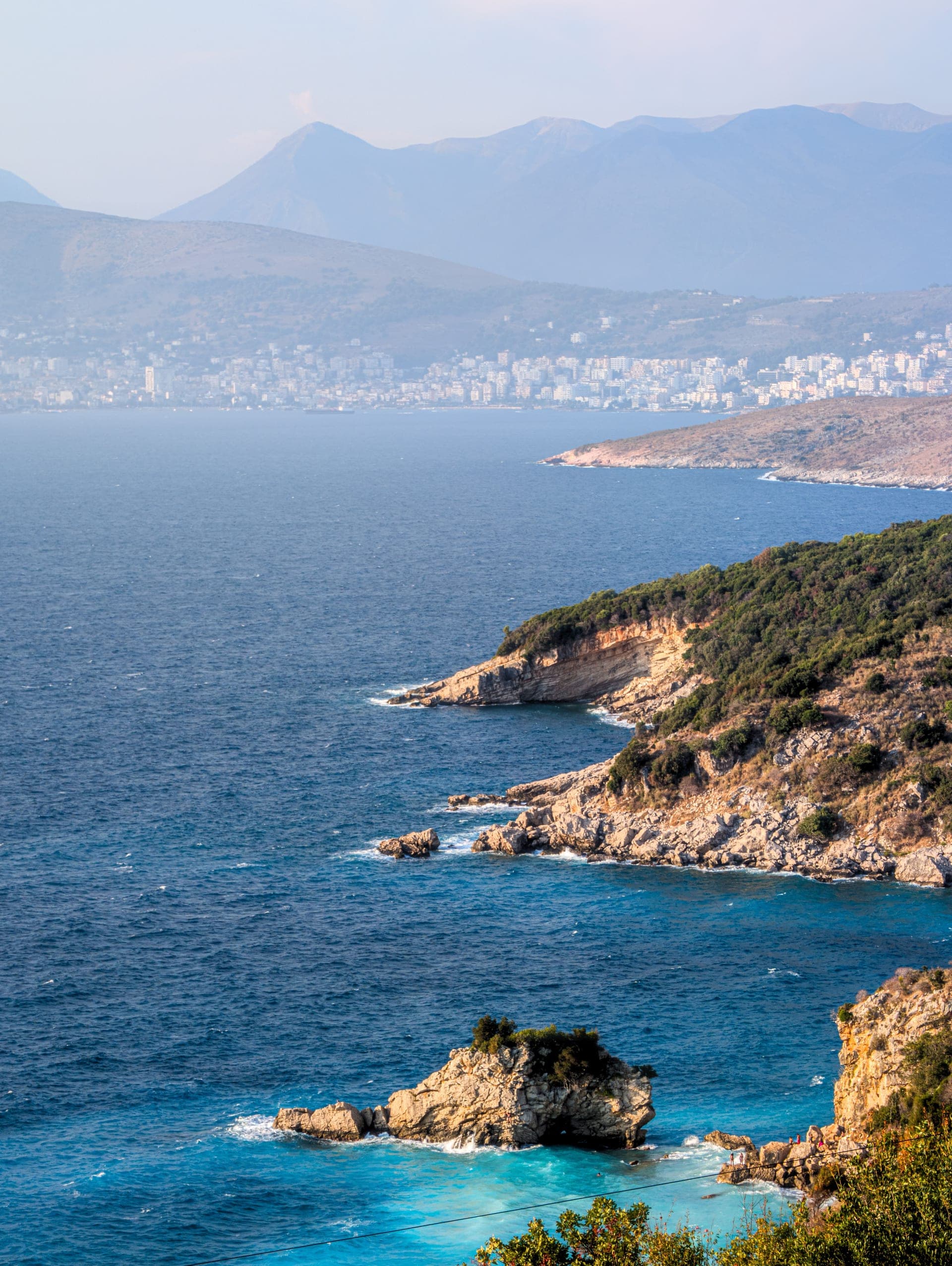Albanian Riviera — scenic view