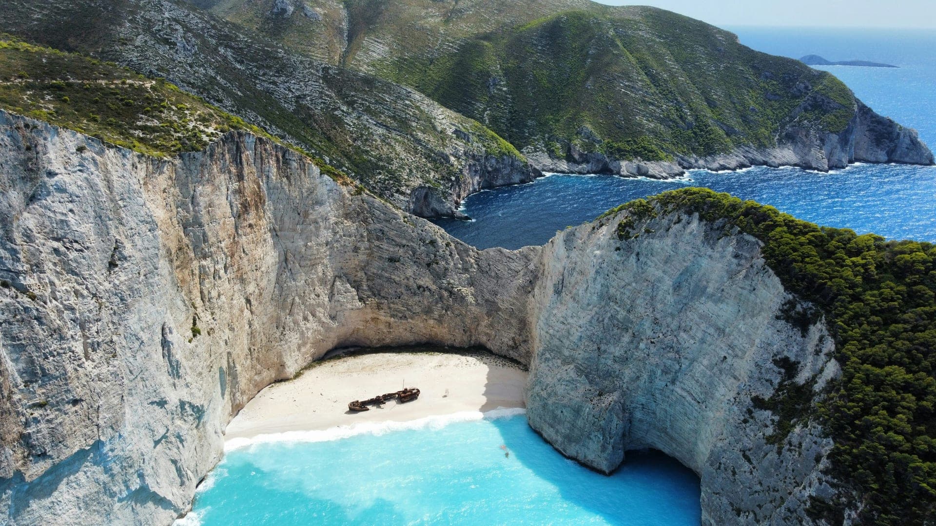 Zakynthos — jellegzetes látkép